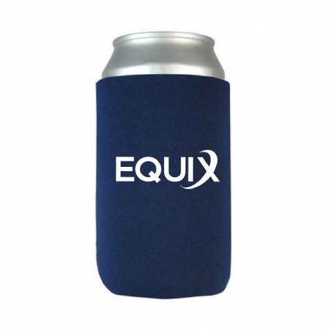 Neoprene Collapsible Koozie - Navy
