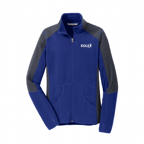 Port Authority Ladies Colorblock Microfleece Jacket #2