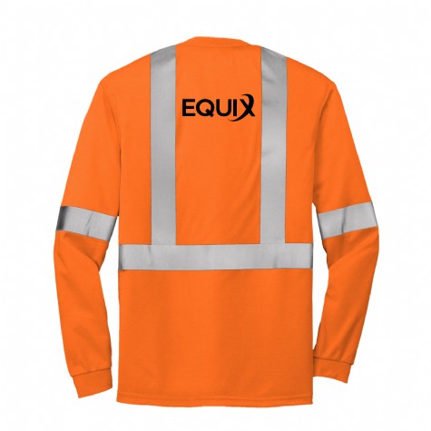 CornerStone ANSI 107 Class 2 Long Sleeve Safety T-Shirt #3