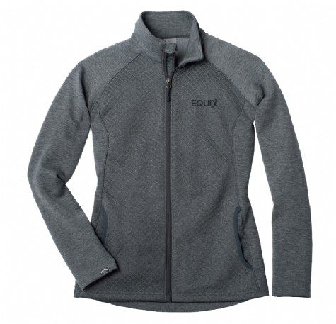 Ladies Diamond Fleece Pullover