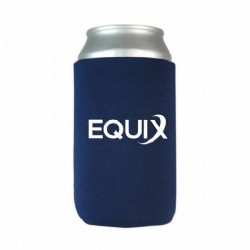 Neoprene Collapsible Koozie - Navy