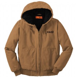 CornerStone Washed Duck Cloth Insulated Hooded Work Jacket