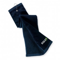 Grommeted Tri-Fold Golf Towel